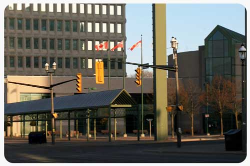 intersection in Barrie