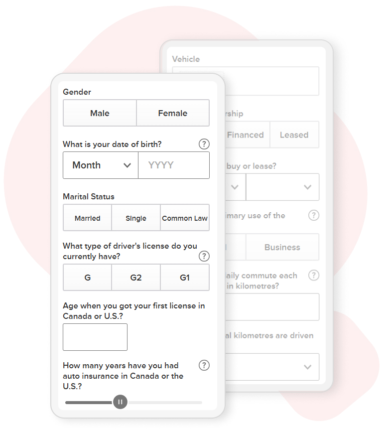 image of information needed to get a car insurance quote