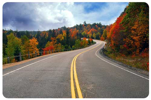 highway in Sudbury Ontario, Canada