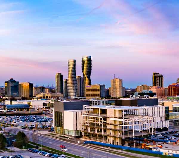 city of Mississauga skyline