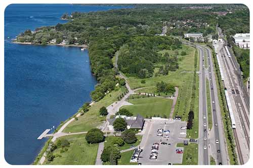 Cars driving on an Ontario highway