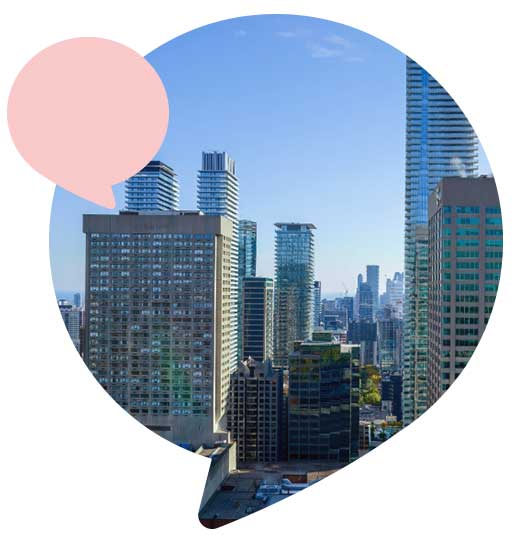 highrise condominiums