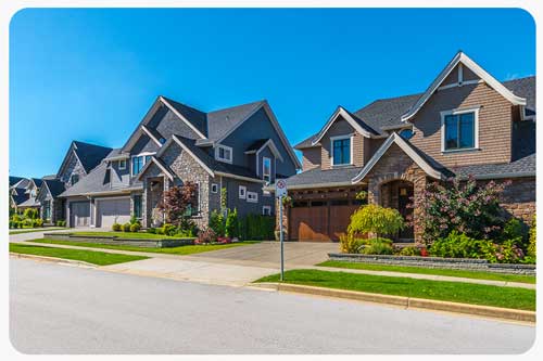 house with beautiful landscaping