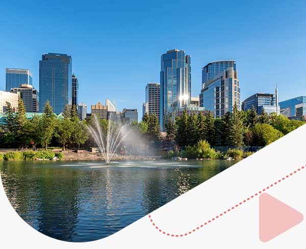 Modern high rise condos in Alberta