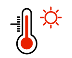 heat warning icon