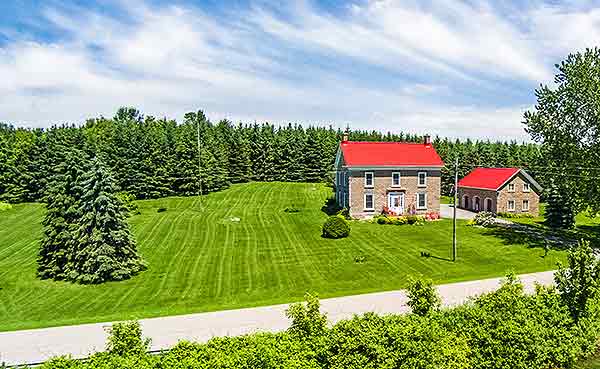 house in a rural area,London