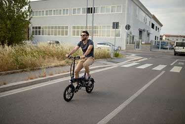 parked electric bike