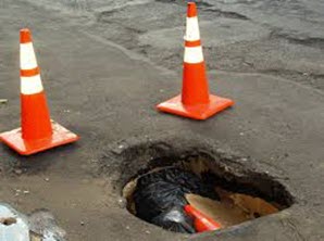 Spring driving safety and potholes