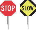 reduce speed or slow down