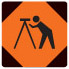 survey crew ahead sign